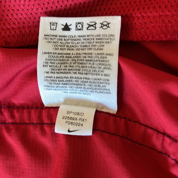 Nike Boston Red Sox Lightweight Jacket Red Medium - Picture 9 of 9